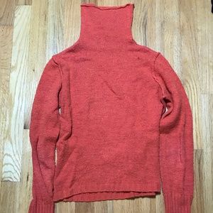 Burnt Orange turtle neck